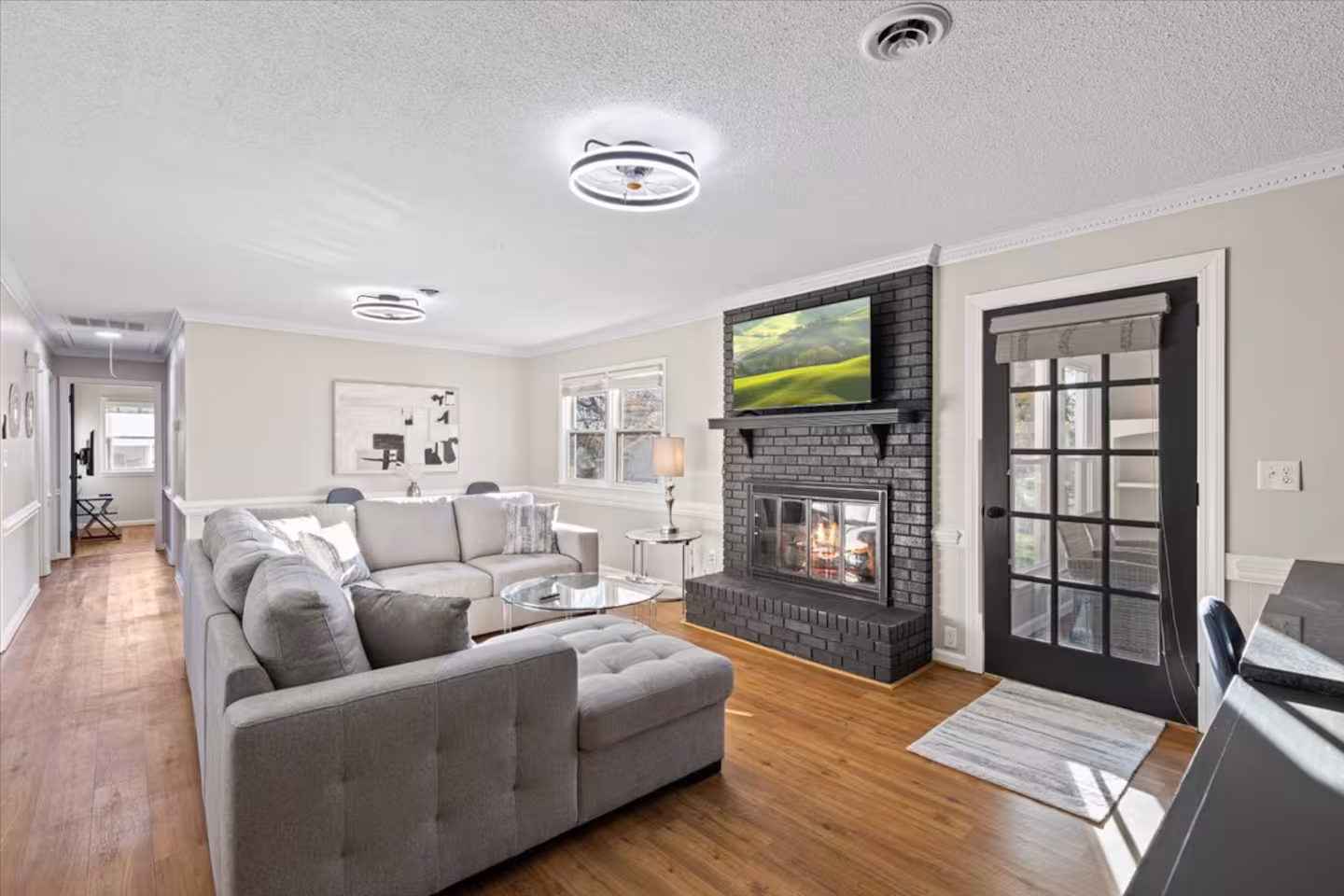 Thoughtfully styled living room in a Bello Homes property